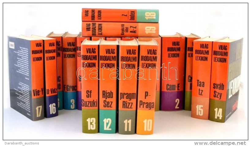 Vil&aacute;girodalmi Lexikon I-XIX. K&ouml;tet. Bp., 1984, Akad&eacute;miai Kiad&oacute;i. Harmadik,... - Non Classificati