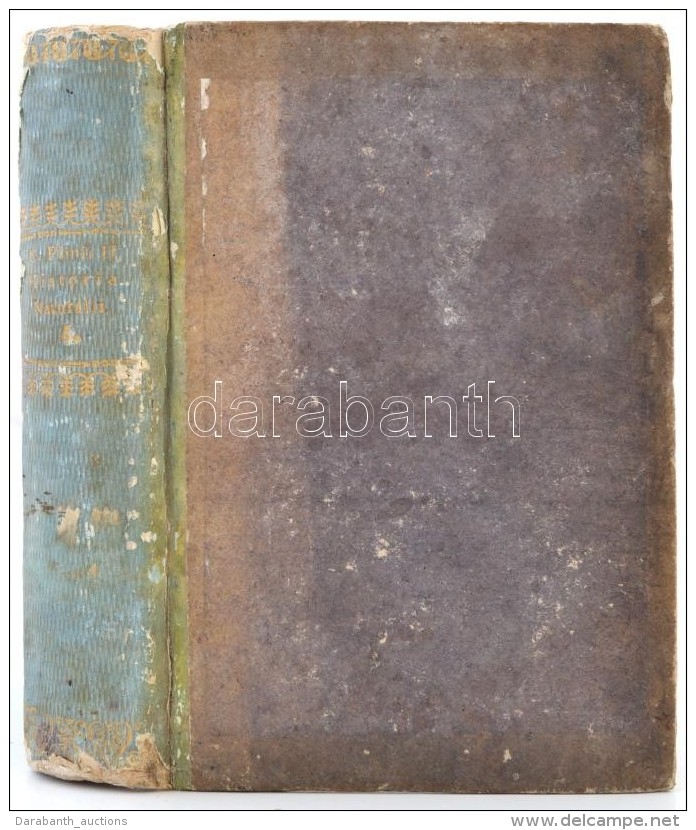 Caii Plinii Secundi Historiae Naturalis Libri XXXVII. 5.k&ouml;t.: Libri XXXV-XXXVII Et Index. Lipcse, 1830, Karl... - Unclassified