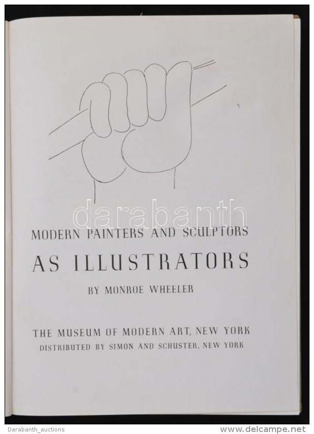 Wheeler, Monroe: Modern Painters And Sculptors. New York, 1947, Museum Of Modern Art. F&eacute;lv&aacute;szon... - Unclassified