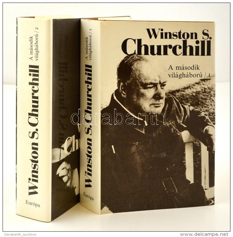 Churchill, Winston S.: A M&aacute;sodik Vil&aacute;gh&aacute;bor&uacute; 1-2. K&ouml;t. Bp., 1989, Eur&oacute;pa.... - Unclassified