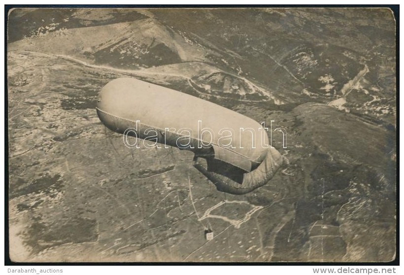 Cca 1916 Rep&uuml;lÅ‘rÅ‘l Lef&eacute;nyk&eacute;pezett Olasz  L&eacute;ghaj&oacute; Zeppelin Az I.... - Other & Unclassified