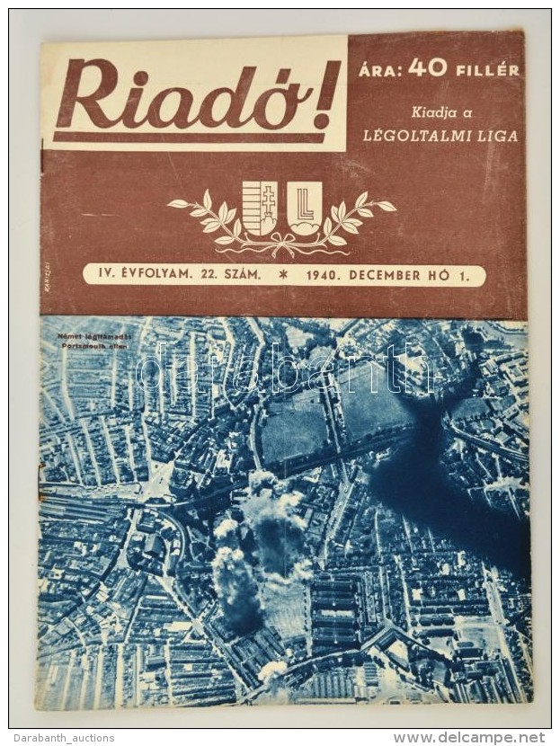 1943 A Riad&oacute;! A L&eacute;goltalmi Liga IV. &eacute;vfolyam&aacute;nak 22. Sz&aacute;ma - Unclassified