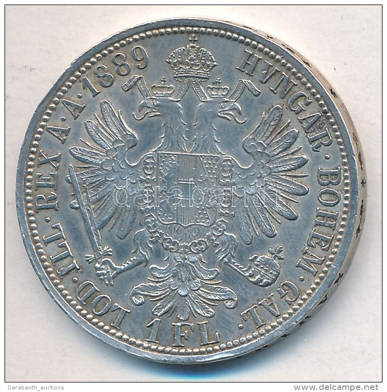 Ausztria 1889. 1Fl Ag 'Ferenc J&oacute;zsef' T:1-,2 Kis Ph.
Austria 1889. 1 Florin Ag 'Franz Joseph' C:AU,XF Tiny... - Unclassified