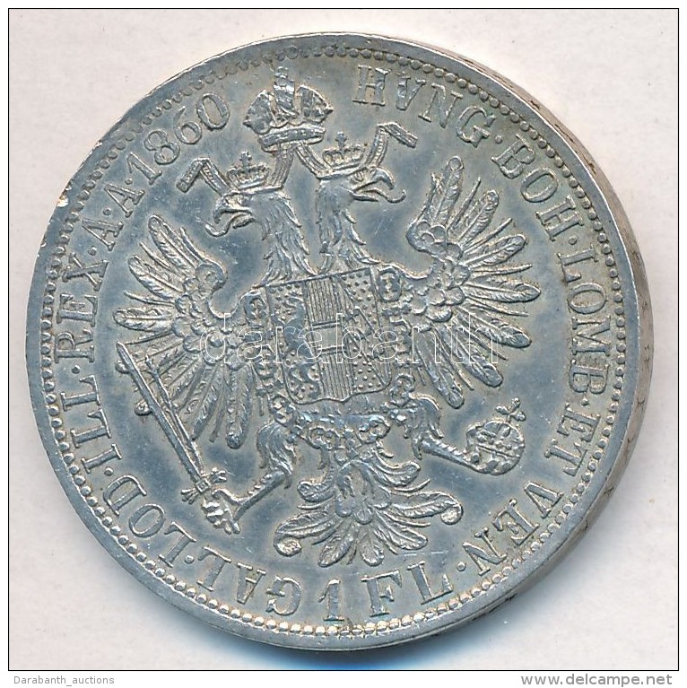 Ausztria 1860A 1Fl Ag 'Ferenc J&oacute;zsef' T:1-,2 Ph.
Austria 1860A 1 Florin Ag 'Franz Joseph' C:AU,XF Edge... - Ohne Zuordnung