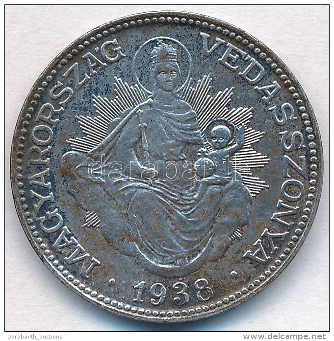 1938. 2P Ag 'Madonna' T:2,2- Adamo P7 - Unclassified