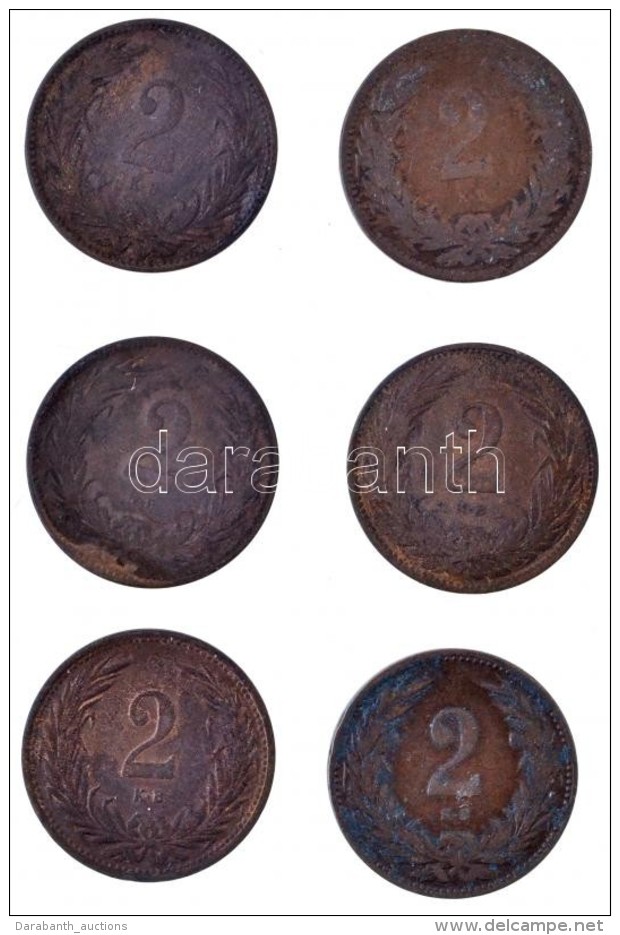 1895KB-1914KB 2f Br (6xklf) T:2-3 Ph., Patina 
Adamo K2 - Unclassified