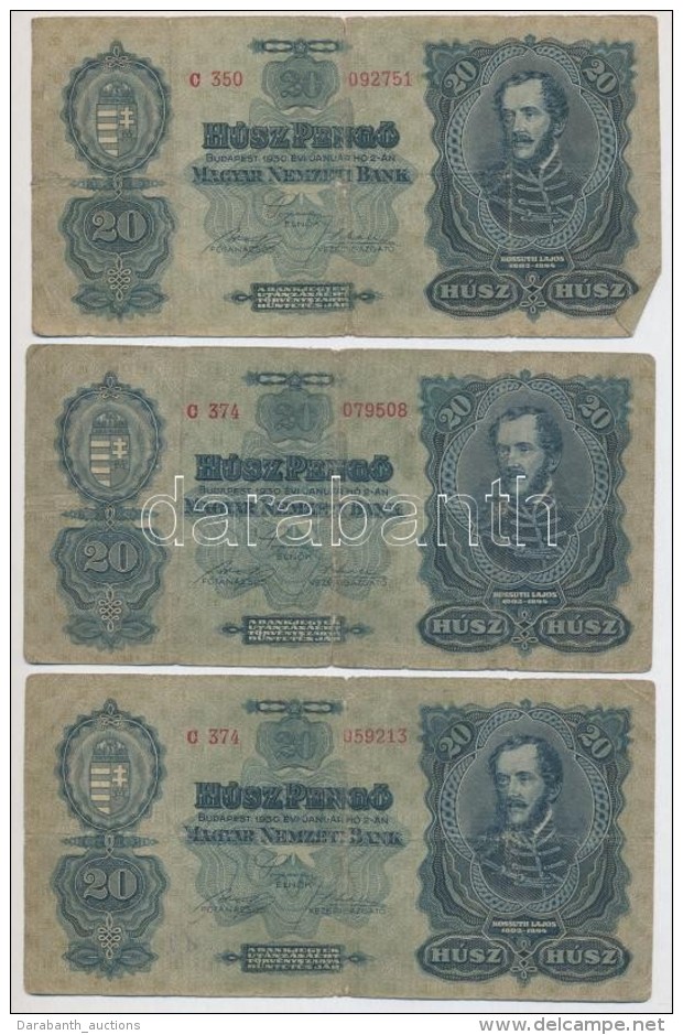 1930. 20P (5x) T:III,III- - Unclassified