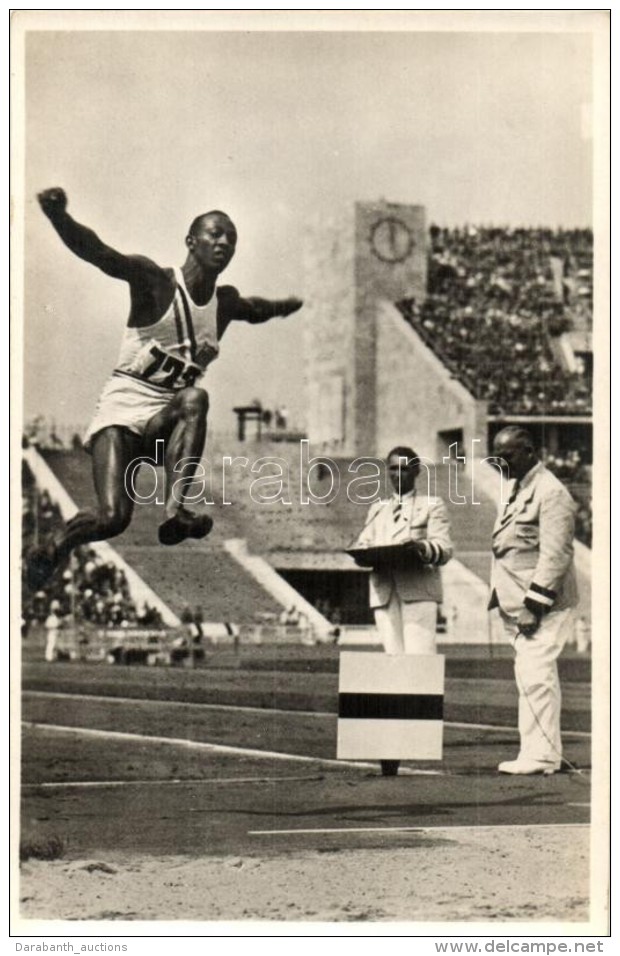 ** T1 1936 Berlin, Olympische Spiele / Olympic Games, Jesse Owens (USA) Gains The Gold Medal In The Long Run - Non Classificati