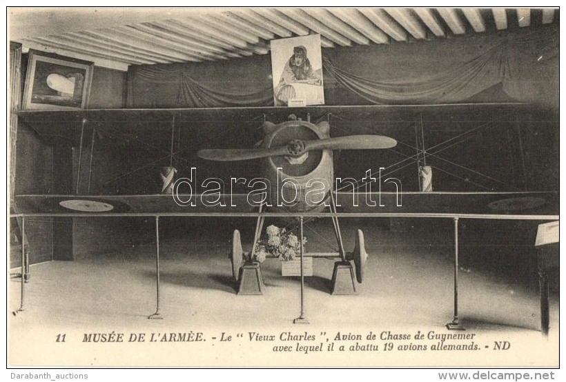 ** T2 SPAD S.VII, Le 'Vieux Charles' - Avion De Chasse De Guynemer Avec Lequel Il A Abattu 19 Avions Allemands;... - Non Classificati