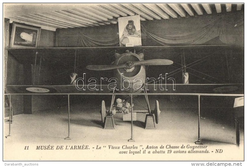 ** T2 SPAD S.VII, Le 'Vieux Charles' - Avion De Chasse De Guynemer Avec Lequel Il A Abattu 19 Avions Allemands;... - Unclassified