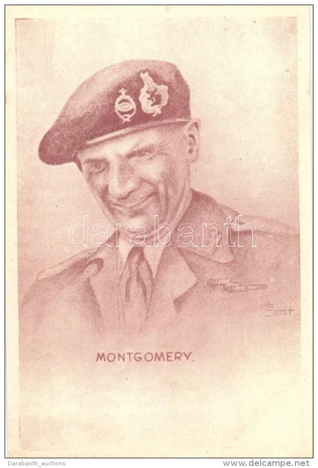 ** T1 Bernard Montgomery, 1st Viscount Montgomery Of Alamein S: Smit - Non Classificati