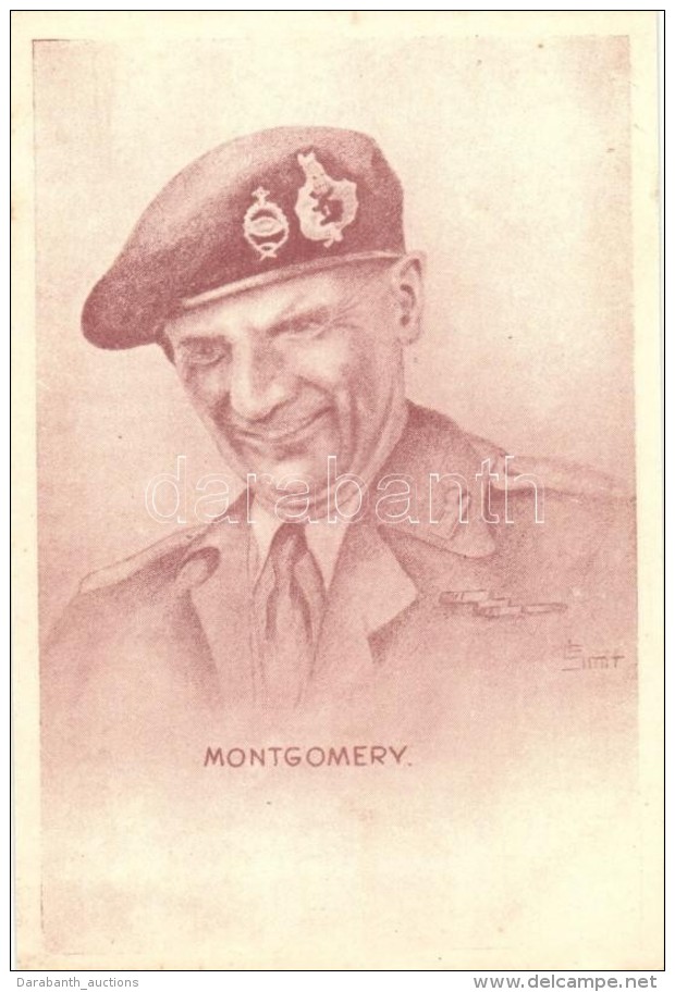 ** T1 Bernard Montgomery, 1st Viscount Montgomery Of Alamein S: Smit - Unclassified