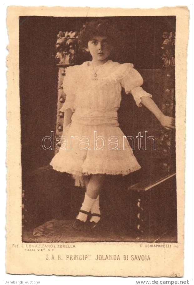 ** T2/T3 Iolanda Margherita Di Savoia, Eldest Daughter Of King Victor Emmanuel III Of Italy (EK) - Unclassified