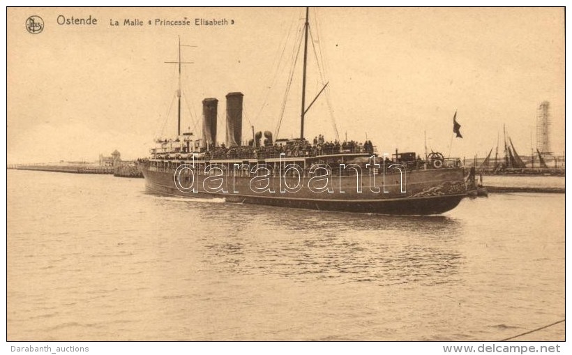 ** T1/T2 Ostend, SS Princesse Elisabeth - Unclassified