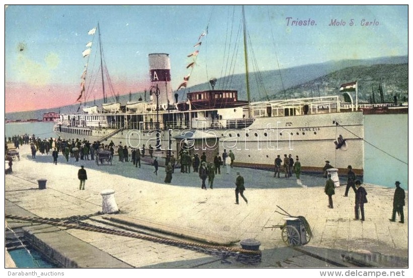 * T2/T3 Trieste, SS Venezia, Molo S. Carlo (EK) - Unclassified