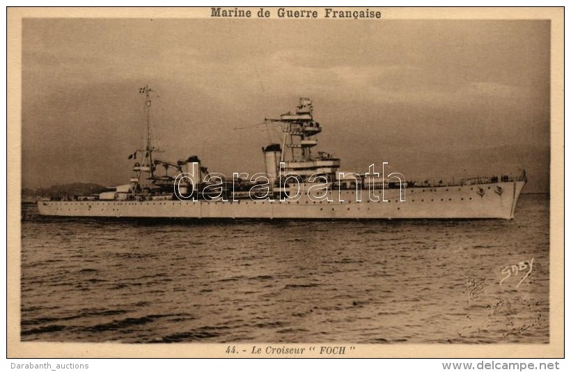 ** T1 French Cruiser Foch - Unclassified