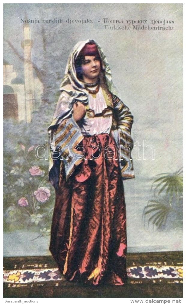 ** T1/T2 T&uuml;rkische M&auml;dchentracht, Nosnje Turskih Djevojaka / Turkish Girl, Folklore - Unclassified