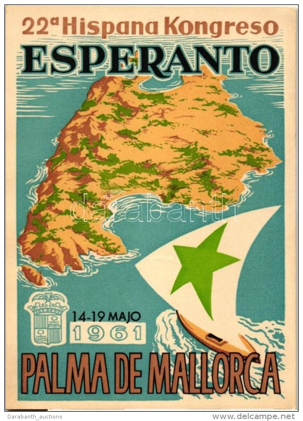 ** T2 1961 Hispana Kongreso Esperanto, Palma De Mallorca - Unclassified