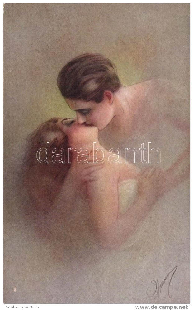 ** T1/T2 Artist Signed, Gently Erotic Italian Art Postcard Selectio Serie 1048-1 - Unclassified