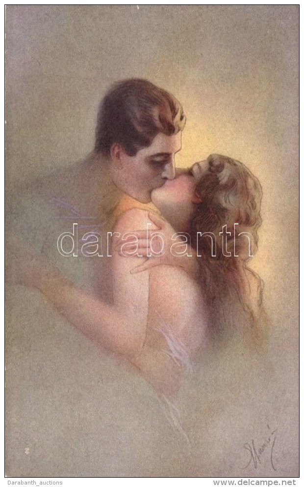 ** T1/T2 Artist Signed, Gently Erotic Italian Art Postcard Selectio Serie 1048-2 - Unclassified