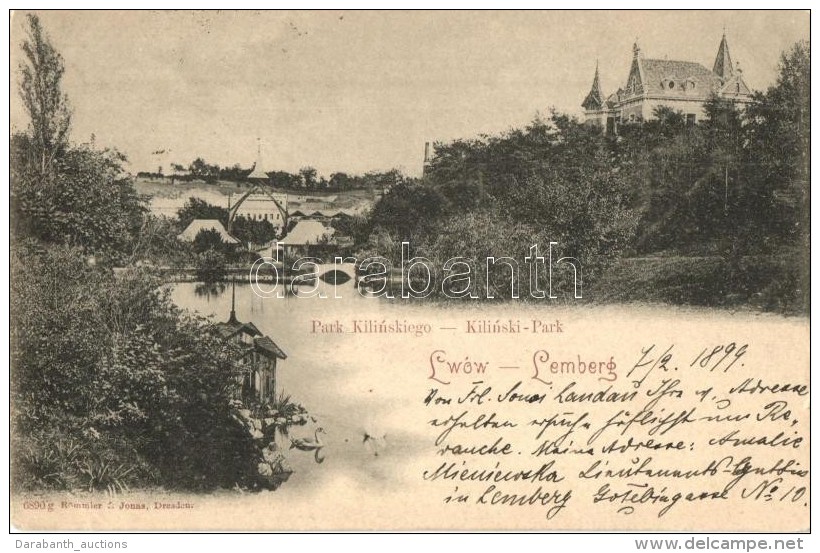 T2 1899 Lviv, Lw&oacute;w, Lemberg; Kilinski Park - Non Classés