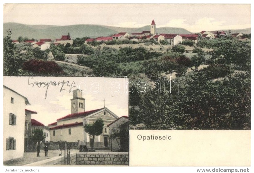 ** T2/T3 Opatje Selo, Opacchiasella; Glavni Trg, V. Stein / Main Square, General View (EK) - Unclassified