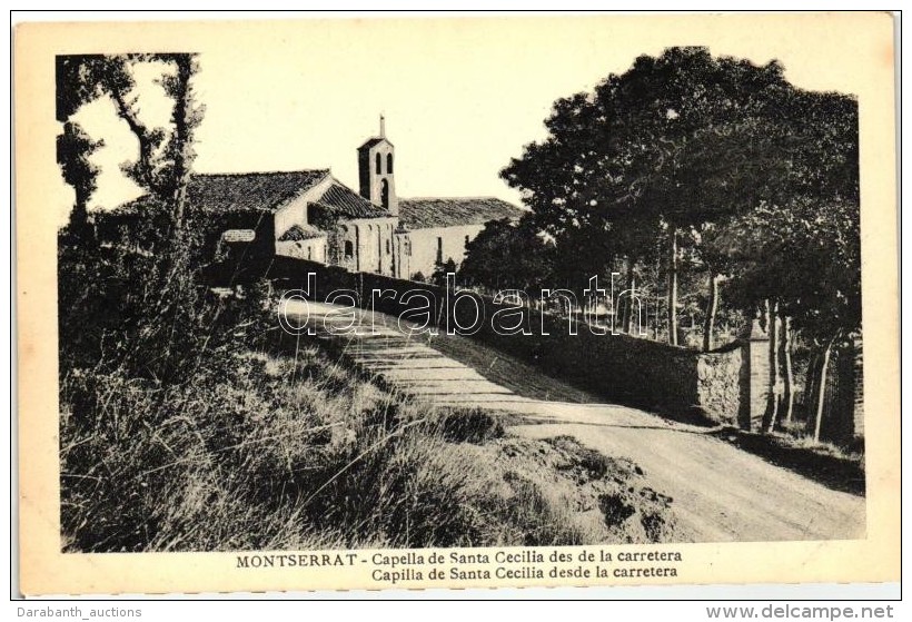 ** T1/T2 Montserrat, Capella De Santa Cecilia Des De La Carretera / Chapel, Street - Non Classés