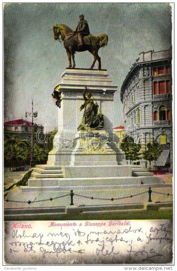 T2/T3 Milano, Monumento A Giuseppe Garibaldi - Unclassified