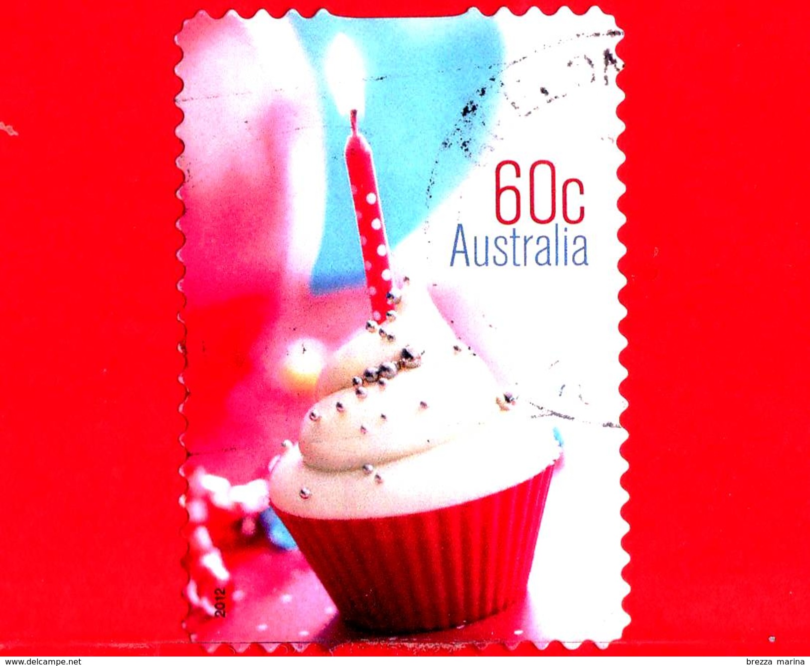 AUSTRALIA - Usato - 2012 - Momenti Preziosi - Torta - Cupcake - 60 - Usati