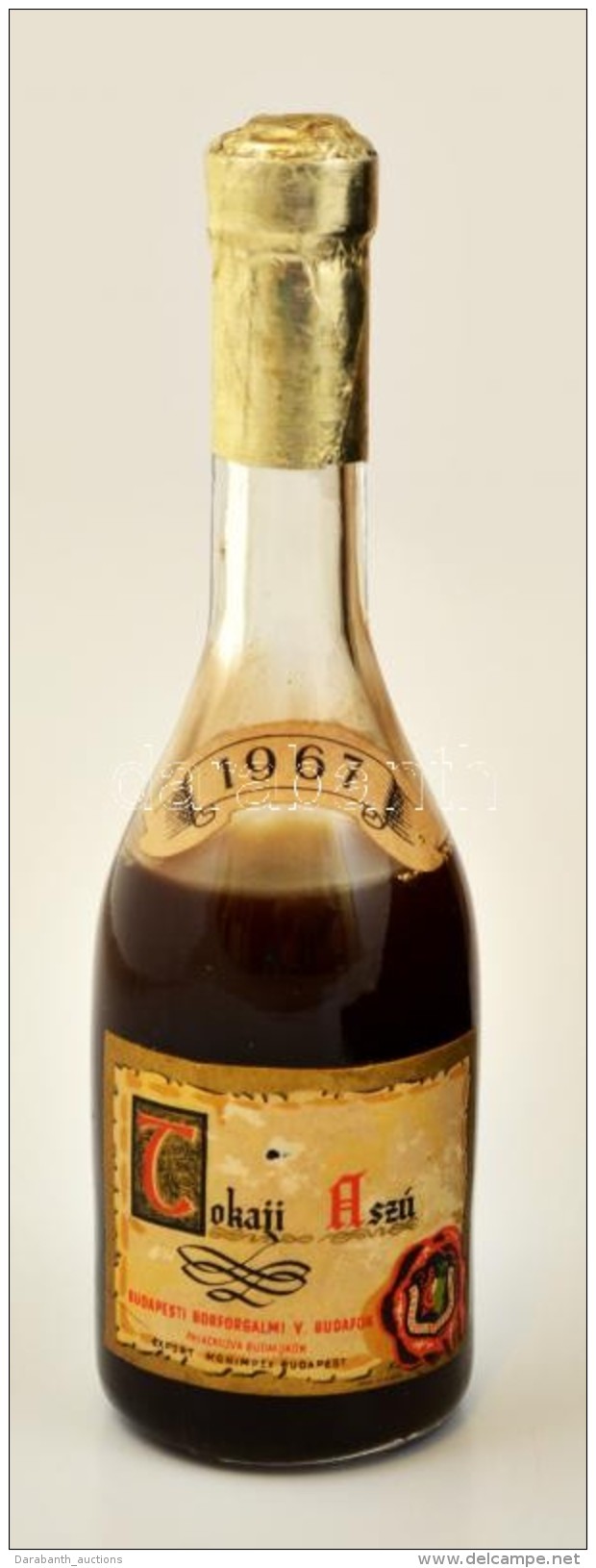 1967 Tokaji Asz&uacute; Mini &uuml;veg, Palackozva: Budafokon - Other & Unclassified