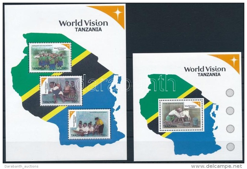 ** 2007 World Vision Projekt Blokksor Mi 604-605 - Other & Unclassified