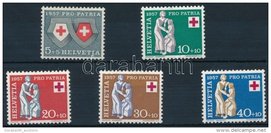 ** 1957 Pro Patria Sor Mi 641-645 - Other & Unclassified