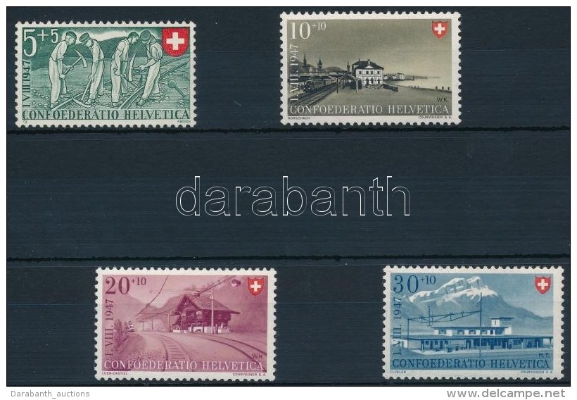 ** 1947 Pro Patria Sor Mi 480-483 - Other & Unclassified