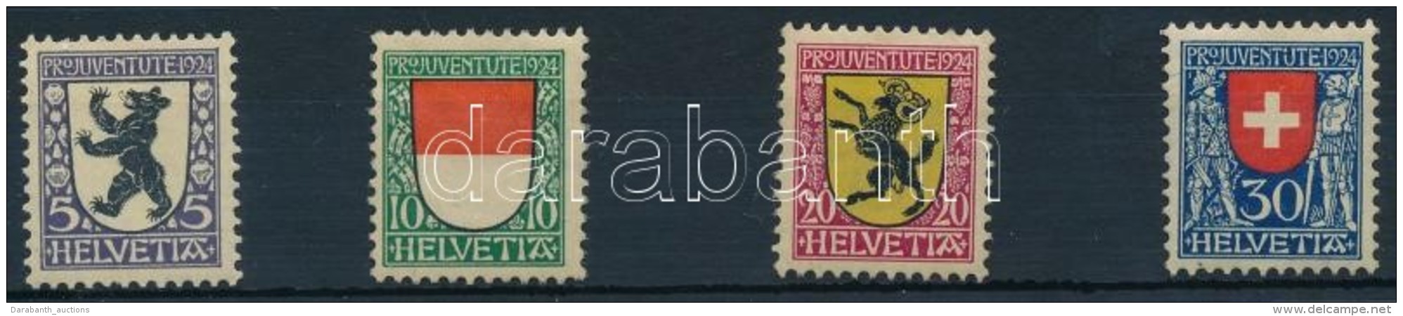 ** 1924 C&iacute;merek Sor Mi 209-212 - Other & Unclassified