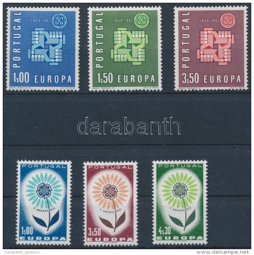 ** 1961/1964 Europa CEPT Sor Mi 907-909 + 963-965 - Other & Unclassified