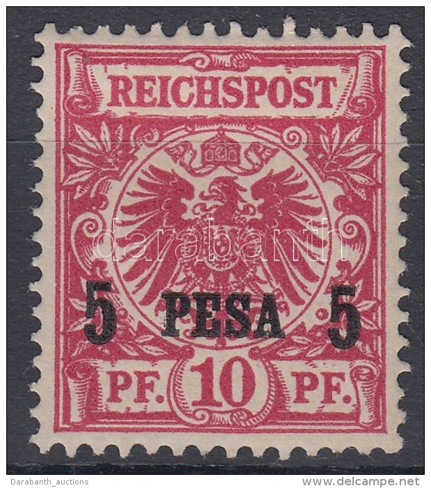 * Kelet-Afrika 1893 Mi 3 Id. Certificate: J&auml;schke-Lantelme - Other & Unclassified