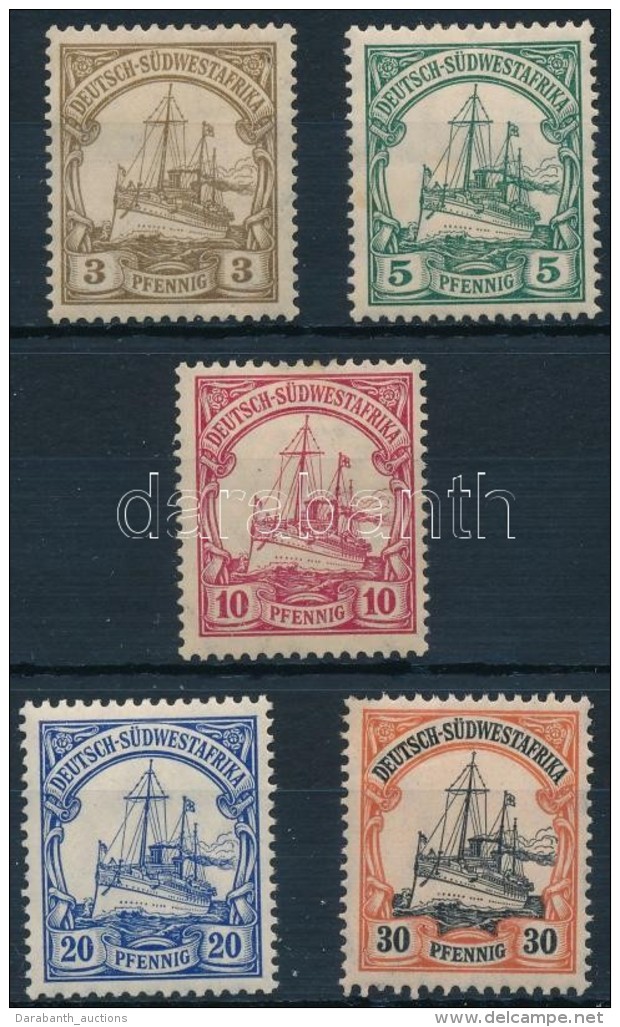* Deutsch S&uuml;dwestafrika 1906 Mi 24-28 - Other & Unclassified