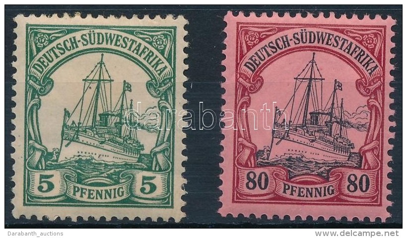 * Deutsch S&uuml;dwestafrika 1901 Mi 12, 19 - Other & Unclassified