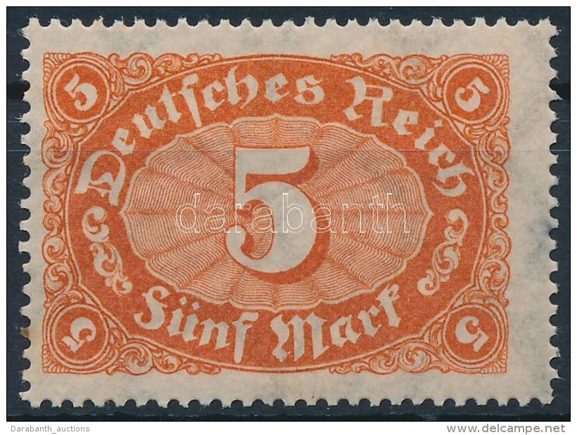 ** 1921 Mi 194 B Signed: Infla Berlin (kis Rozsda / Stain) - Other & Unclassified