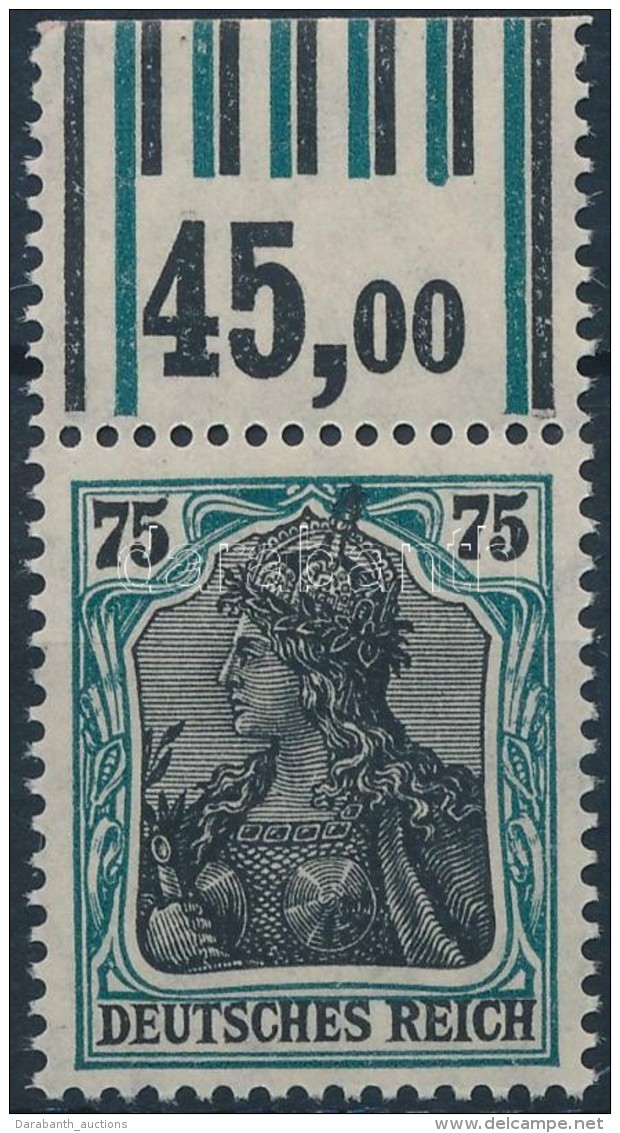 ** 1918 Mi 104b F W OR &iacute;vsz&eacute;llel / Margin Piece (Mi EUR 800.-) Certificate: Oechsner - Other & Unclassified