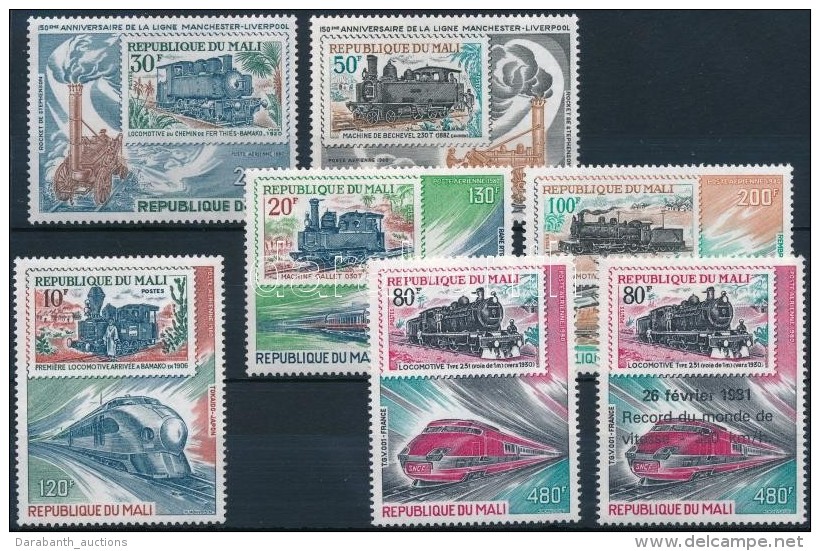 ** 1980-1981 Mozdony 3 Klf Kiad&aacute;s Mi 753-754, 815-818, 863 - Other & Unclassified