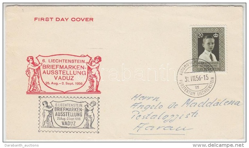 1956 B&eacute;lyegki&aacute;ll&iacute;t&aacute;s 20c Mi 352 FDC (Mi EUR 55.-) - Other & Unclassified