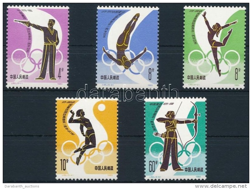 ** 1980 Olimpia Sor Mi 1651-1655 - Other & Unclassified