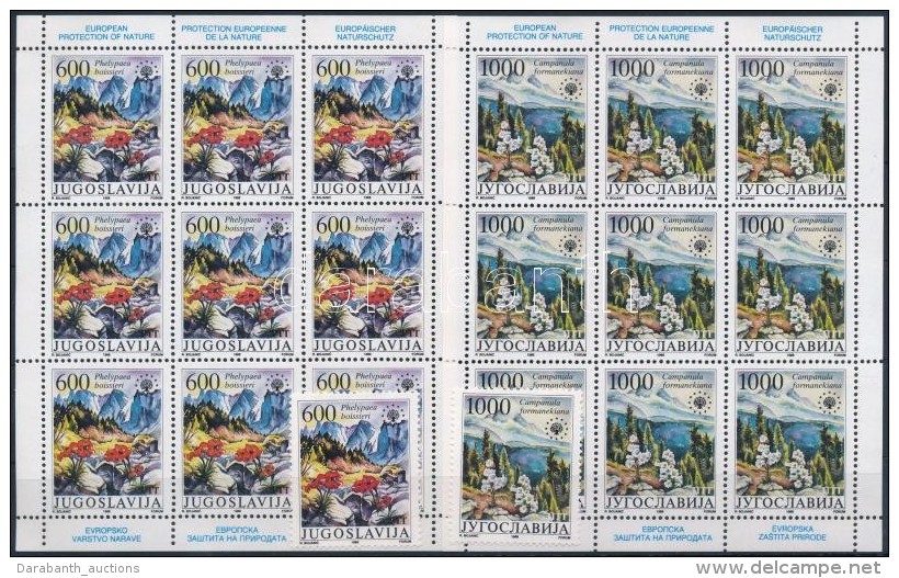 ** 1988 Eur&oacute;pai Term&eacute;szetv&eacute;delem Sor + Kis&iacute;vsor Mi 2284-2285 - Other & Unclassified