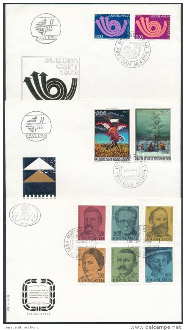 1973-1975 5 Klf FDC - Other & Unclassified