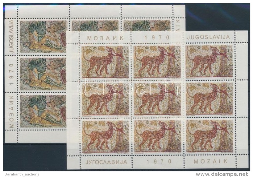 ** 1970 MozaikmÅ±v&eacute;szet Kis&iacute;vsor Mi 1369-1374 - Other & Unclassified