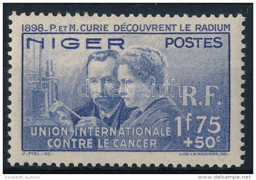 * 1938 Marie &eacute;s Pierre Curie: R&aacute;dium Felfedez&eacute;s&eacute;nek 40. &eacute;vfordul&oacute;ja Mi 84 - Other & Unclassified