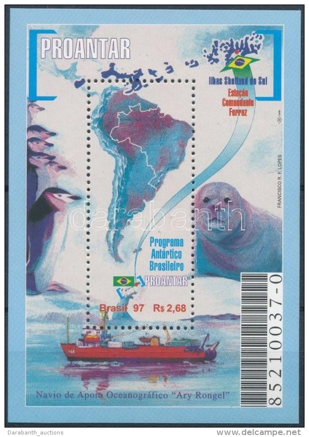 ** 1997 Antarktisz Program Blokk Mi 107 - Sonstige & Ohne Zuordnung