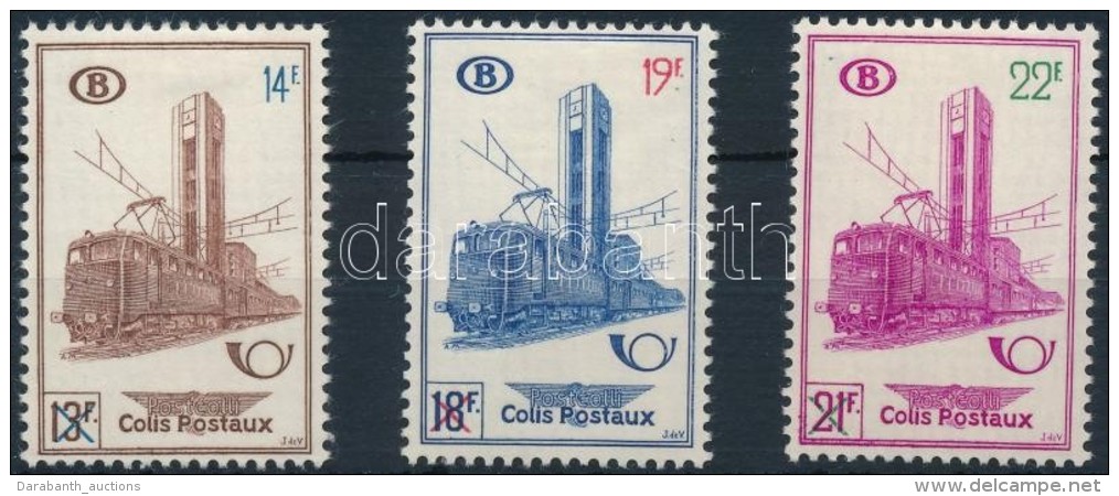 * 1956 Csomagb&eacute;lyeg Sor Mi 44-46 - Other & Unclassified