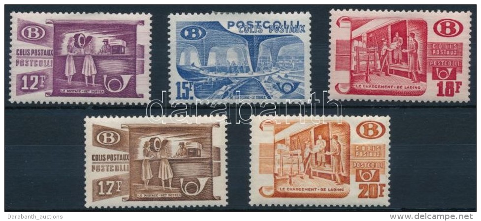 * 1951 Csomagb&eacute;lyeg Sor Mi 33-37 - Other & Unclassified